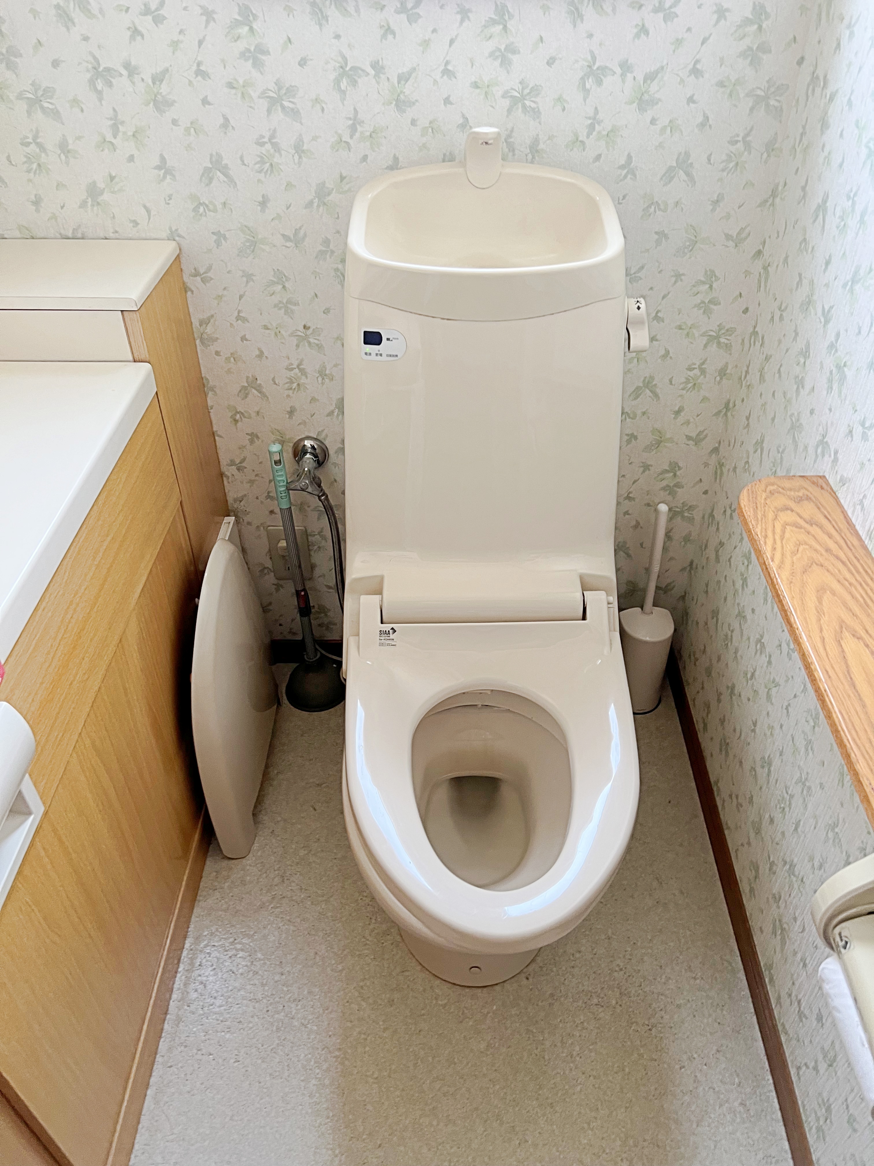 トイレをリフォーム致しました。